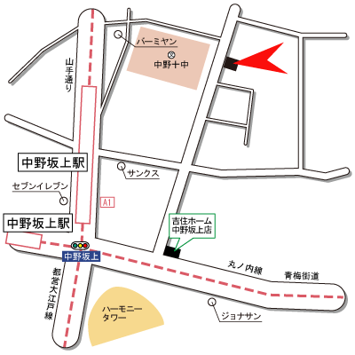 ラッキートランク･アクセス中野坂上