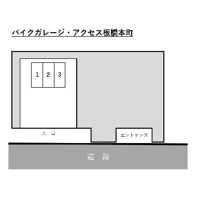 バイクガレージ･アクセス板橋本町