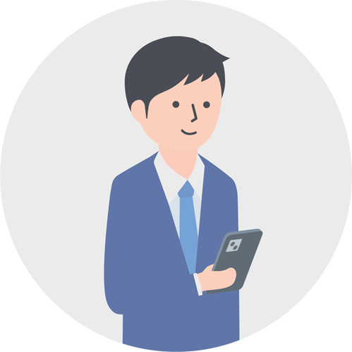 お問い合わせのイラスト